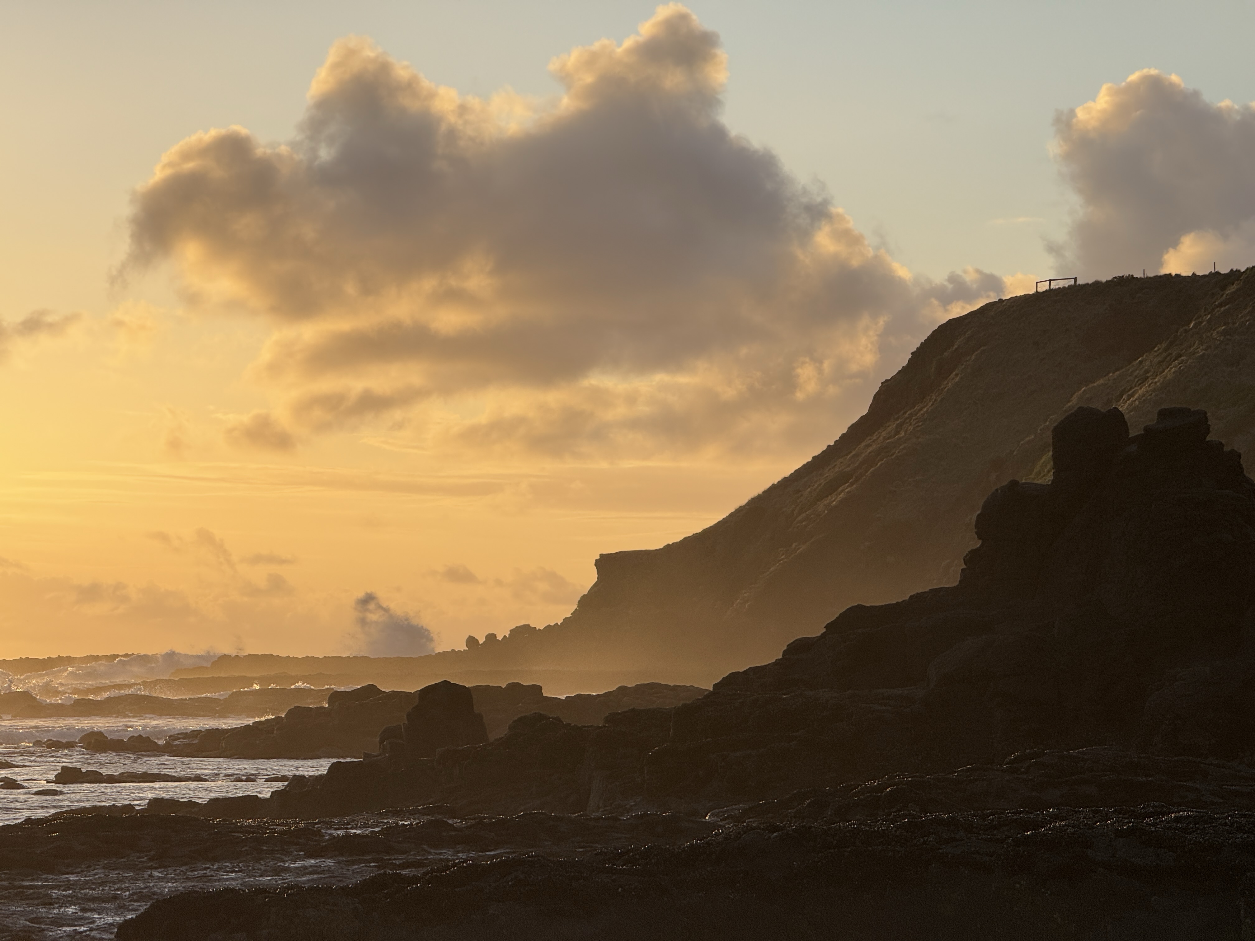 Last light, Great Ocean Road